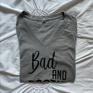 Cute & Comfy gray t (Size S)